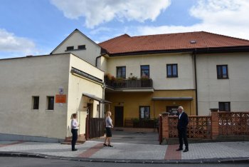 Návšteva predsedu BBSK v DD a DSS Krupina