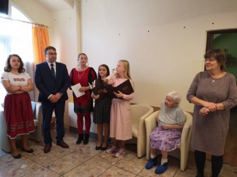 Mesiac úcty k starším v našom zariadení