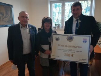 Dar od LIONS CLUB KRUPINA
