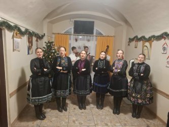 Vianočný čas v ZSS Marína – Folklórny súbor Hont