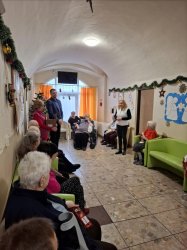 Vianočný čas v ZSS Marína – Návšteva poslanca BBSK Maroša Skopala