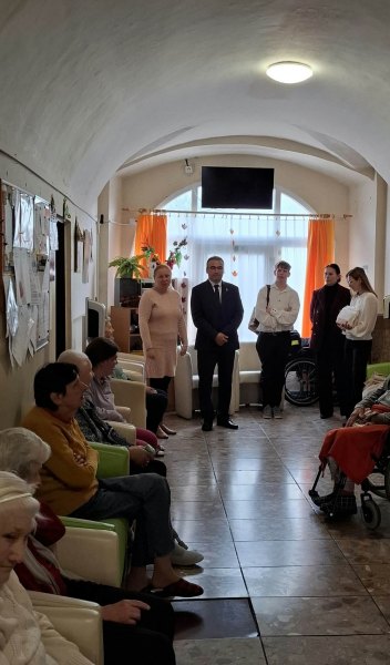 Návšteva primátora Mesta Krupina a detí zo školského klubu Stonožka