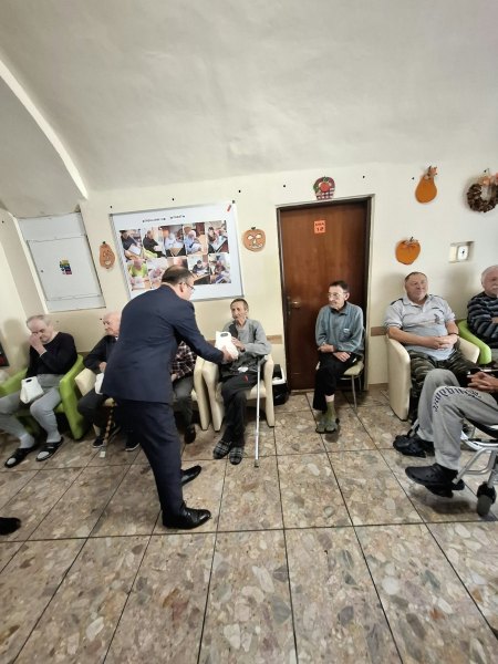 Návšteva primátora Mesta Krupina a detí zo školského klubu Stonožka