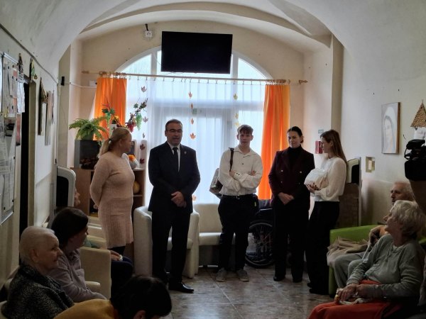 Návšteva primátora Mesta Krupina a detí zo školského klubu Stonožka
