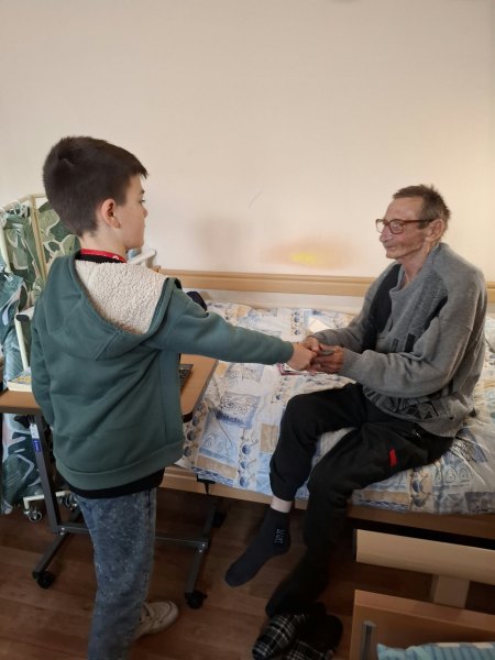 Návšteva primátora Mesta Krupina a detí zo školského klubu Stonožka