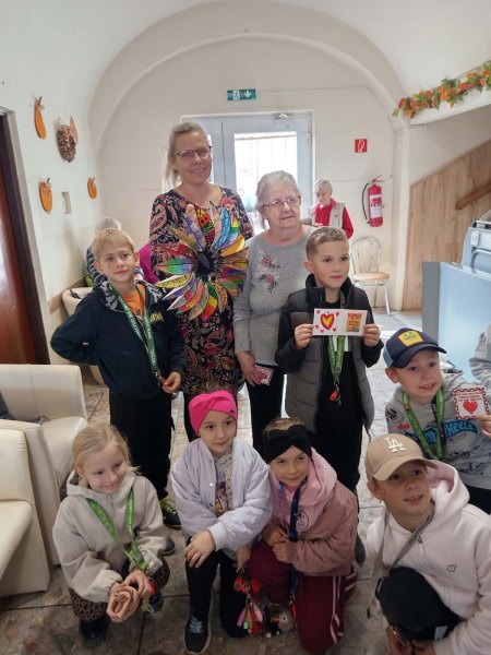 Návšteva primátora Mesta Krupina a detí zo školského klubu Stonožka